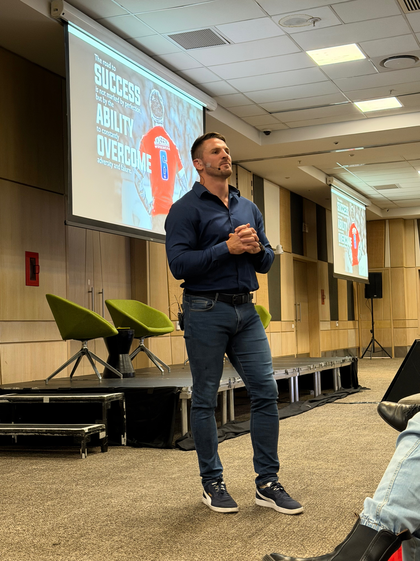 Corporate guest speaker
